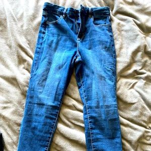 American Eagle. Next level stretch high waisted jean leggings